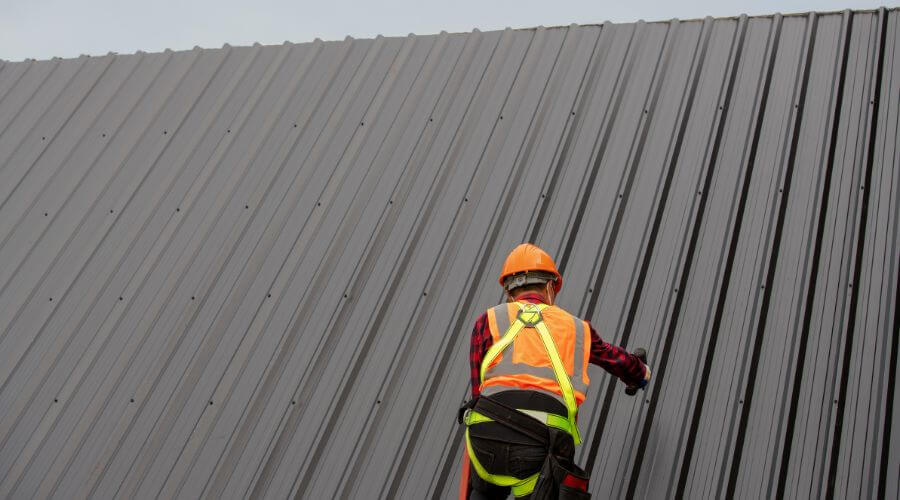 Professional metal roof installation services in Strawberry Point, IA